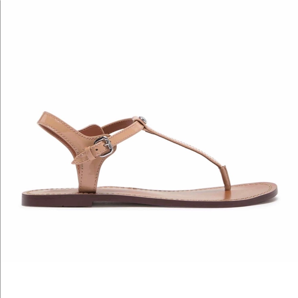 COACH Leila leather sandal - Picture 3 of 5